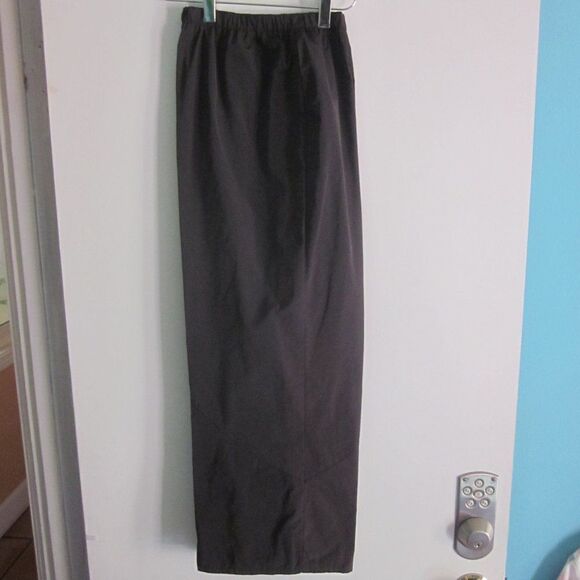 Babette SF Vintage Gray Nylon Wide Leg Crop Pants XS fits up to M 30" Waist - Picture 11 of 14